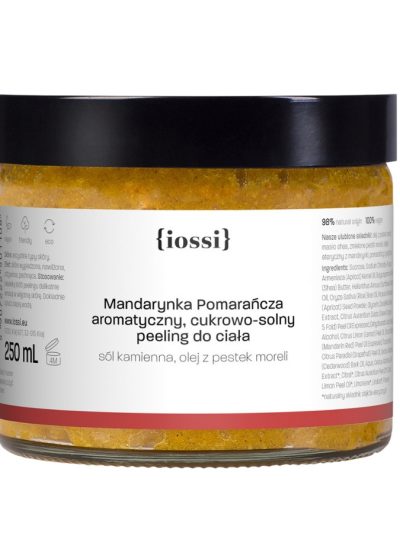 Iossi Mandarynka Pomarańcza cukrowo-solny peeling do ciała 250ml