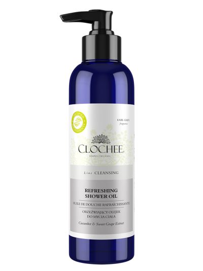 Clochee Simply Organic orzeźwiający olejek do mycia ciała 250ml