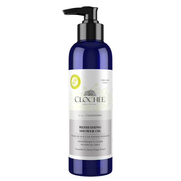 Clochee Simply Organic orzeźwiający olejek do mycia ciała 250ml
