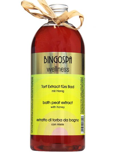 BingoSpa Borowinowy ekstrakt do kąpieli z miodem 500ml