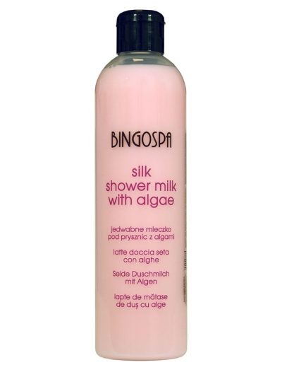 BingoSpa Jedwabne mleczko pod prysznic z algami 300ml