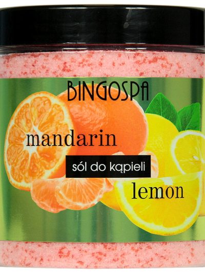 BingoSpa Sól do kąpieli Mandarin & Lemon 900g