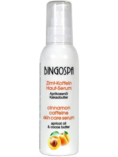 BingoSpa Cynamonowo-kofeinowe serum z olejem morelowym i masłem kakaowym 135g