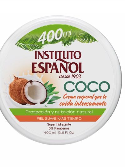 Instituto Espanol Coco nawilżający krem do ciała 400ml