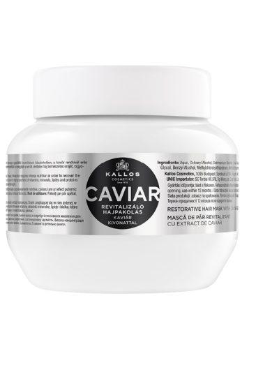 Kallos KJMN Caviar Restorative Hair Mask rewitalizująca maska do włosów z ekstraktem z kawioru 275ml