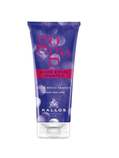 Kallos GoGo Silver Reflex Shampoo odświeżający kolor szampon do włosów 200ml