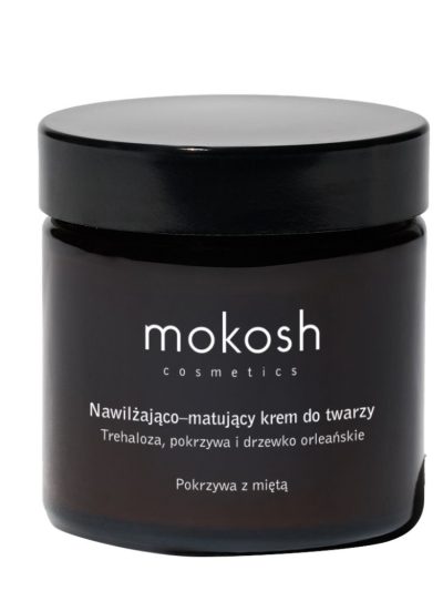 Mokosh Nawilżająco–matujący krem do twarzy Pokrzywa z miętą 60ml
