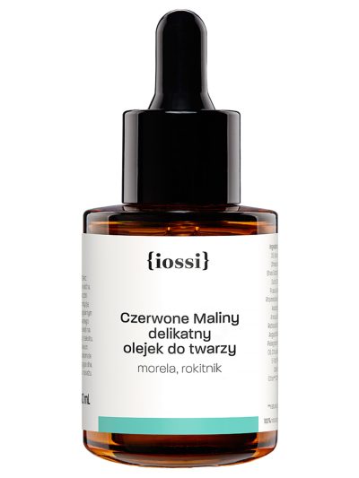Iossi Czerwone Maliny delikatny olejek do pielęgnacji twarzy 30ml
