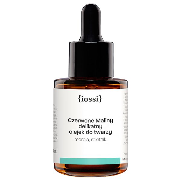 Iossi Czerwone Maliny delikatny olejek do pielęgnacji twarzy 30ml
