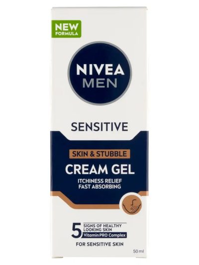 Nivea Men Sensitive krem-żel do skóry wrażliwej i zarostu 50ml