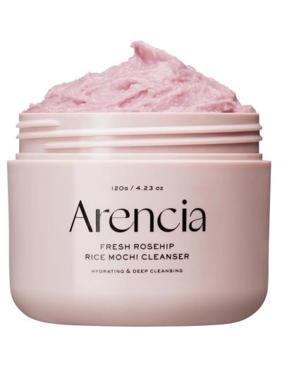 Arencia Fresh Rosehip Rice Mochi Cleanser nawilżająco-oczyszczająca pasta do mycia twarzy 120g