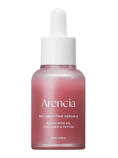 Arencia Fresh Red Smoothie Serum 8 rozświetlająco-ujędrniające serum z 8% niacynamidem 30ml