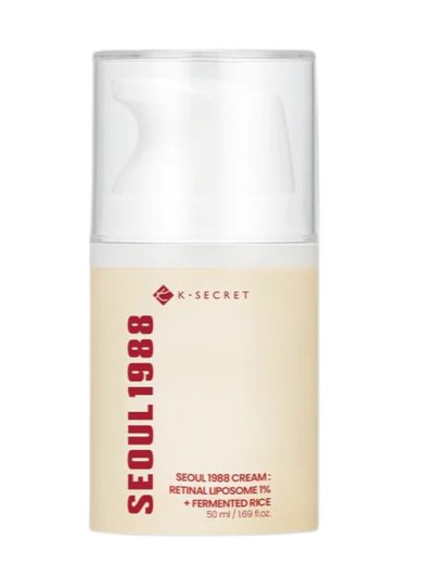 K-SECRET Seoul 1988 Retinal Liposome 1% + Fermented Rice ujędrniający krem z retinalem 50ml