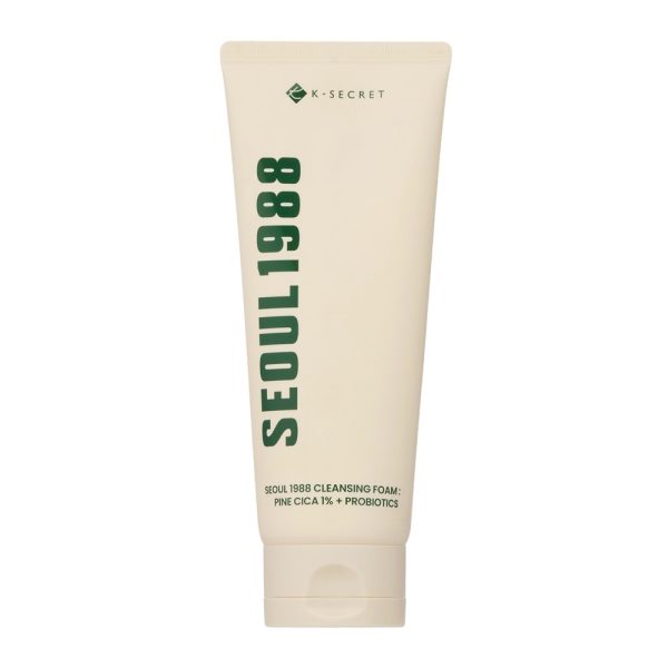 K-SECRET Seoul 1988 Cleansing Foam Pine Cica 1% + Probiotics delikatna pianka myjąca 150ml