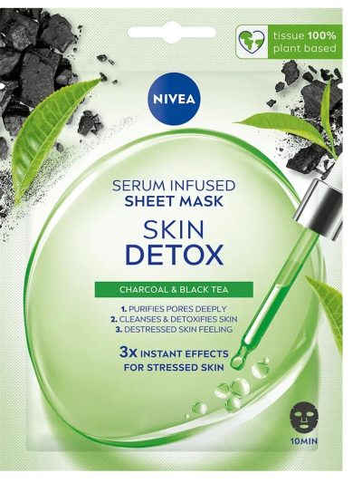 Nivea Skin Detox maska w płachcie z serum detoksykującym