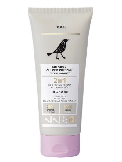 Yope Odżywczo-kojący kremowy żel pod prysznic Creamy Amber 200ml