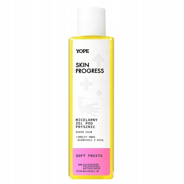 Yope Skin Progress micelarny żel pod prysznic Soft Fruits 200ml