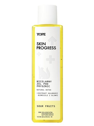Yope Skin Progress micelarny żel pod prysznic Sour Fruits 200ml