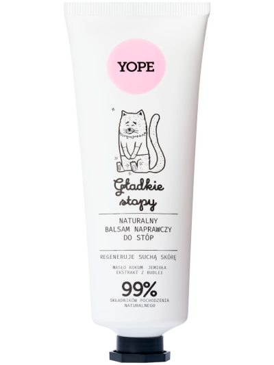 Yope Naturalny balsam naprawczy do stóp Gładkie Stopy 75ml