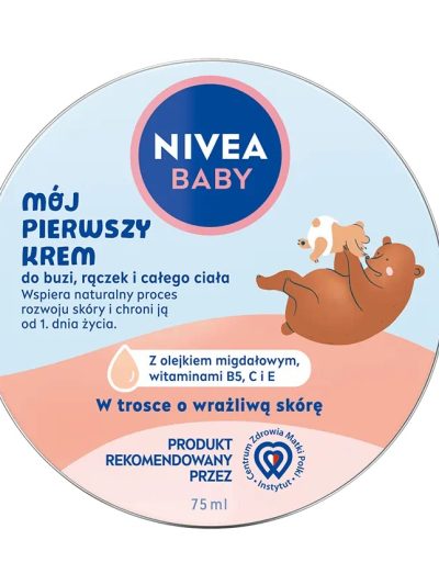 Nivea Baby mój pierwszy krem do buzi rączek i całego ciała 75ml