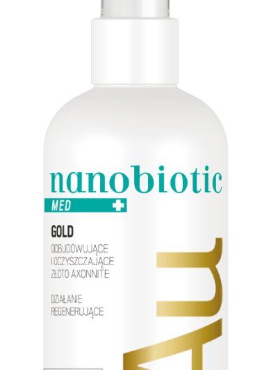 Nanobiotic Med Gold odbudowujące i oczyszczające złoto o działaniu regenerującym 150ml