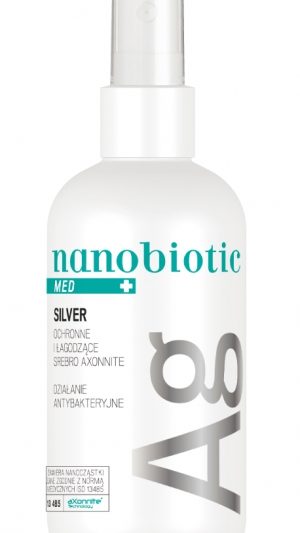 Nanobiotic Med Silver ochronne i łagodzące srebro o działaniu antybakteryjnym 150ml