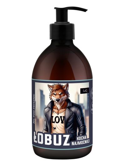 LaQ Żel pod prysznic dla mężczyzn Łobuz Kocha Najmocniej 500ml