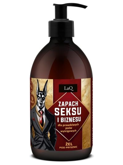 LaQ Żel pod prysznic dla mężczyzn 8w1 Zapach Seksu i Biznesu 500ml