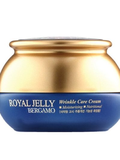 BERGAMO Royal Jelly Wrinkle Care Cream krem przeciwzmarszczkowy z mleczkiem pszczelim 50ml