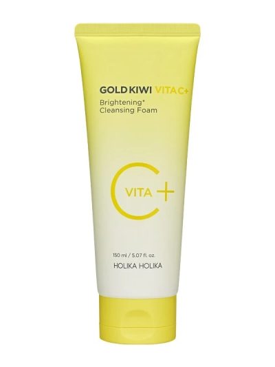 HOLIKA HOLIKA Gold Kiwi Vita C+ Brightening Cleansing Foam oczyszczająca pianka do twarzy 150ml