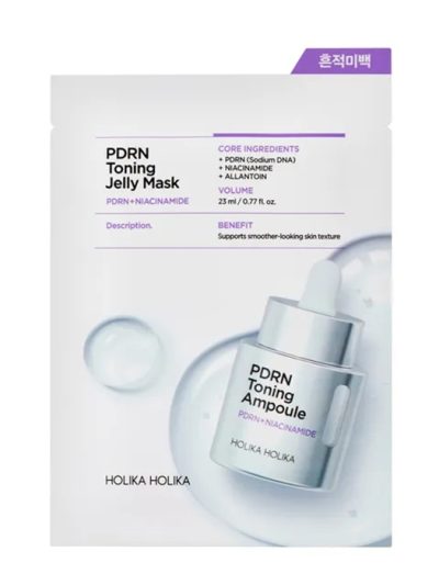 HOLIKA HOLIKA PDRN Toning Jelly Mask rozjaśniająca maska do twarzy 1szt