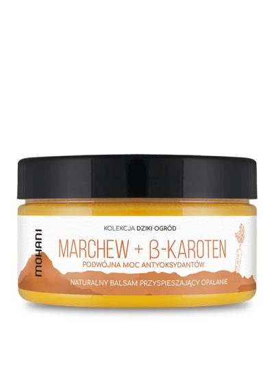 Mohani Naturalny balsam przyspieszający opalanie Marchew + B-Karoten 100ml
