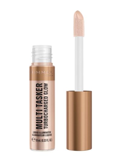 Rimmel Multi Tasker Turbocharged Glow rozświetlacz płynie 004 Chelsea Glow 10ml