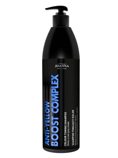Joanna Professional Anti-Yellow Boost Complex szampon tonujący kolor Blue 1000g