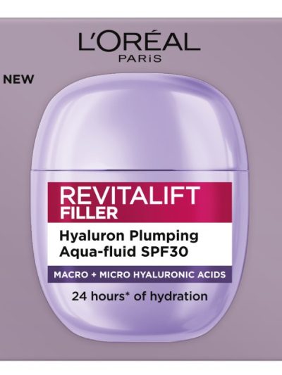 L'Oreal Paris Revitalift Filler lekki krem nawilżający SPF30 40ml