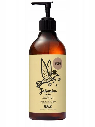 Yope Naturalne mydło do rąk Jaśmin & Tonka 500ml