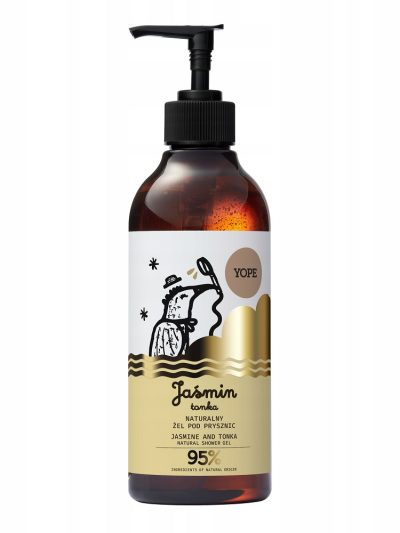 Yope Naturalny żel pod prysznic Jaśmin & Tonka 400ml