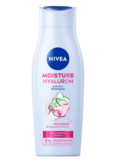 Nivea Moisture Hyaluron szampon nawilżający z hialuronem 400ml