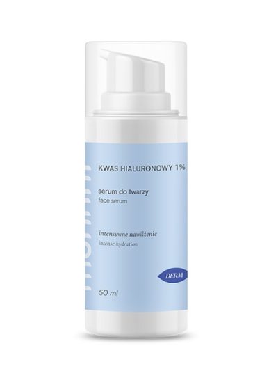 Mohani Kwas hialuronowy żel do twarzy 1% 50ml