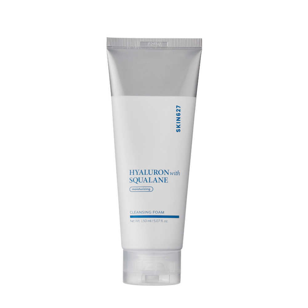 SKIN627 SKIN627 Hyaluron with Squalane oczyszczająca pianka do twarzy 150ml — Składniki i ocena