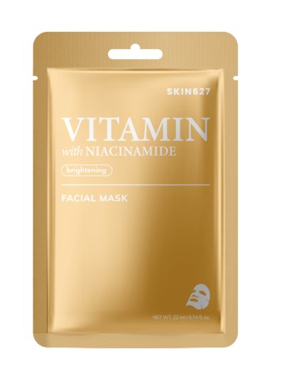 SKIN627 Vitamin with Niacinamide rozjaśniająca maska w płachcie 22ml