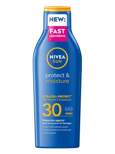 Nivea Protect & Moisture nawilżający balsam do opalania SPF30 200ml