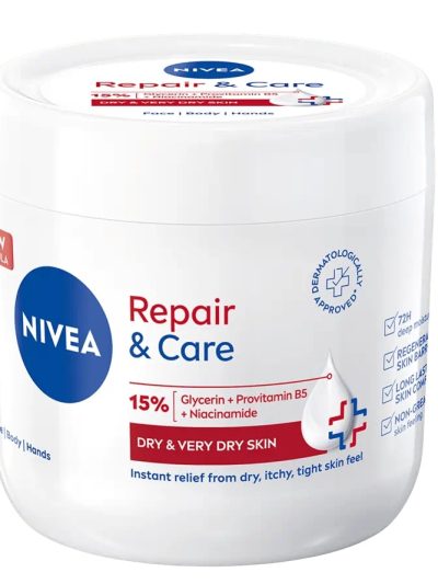 Nivea Repair & Care krem nawilżająco-regenerujący 400ml