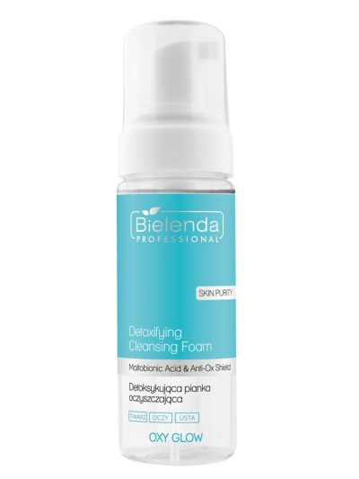 Bielenda Professional Oxy Glow detoksykująca pianka oczyszczająca 160ml