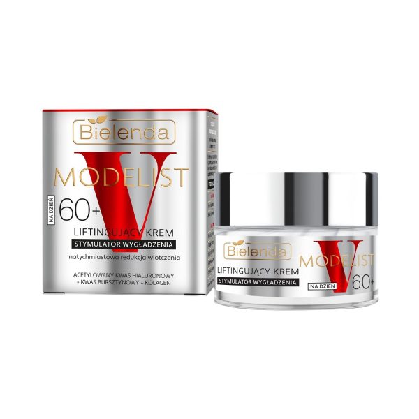 Bielenda V-Modelist liftingujący krem-stymulator wygładzenia na dzień 60+ 50ml