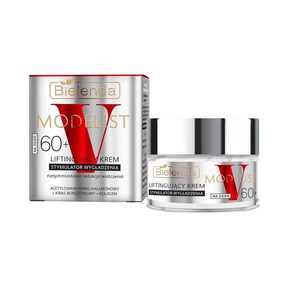 Bielenda Bielenda V-Modelist liftingujący krem-stymulator wygładzenia na dzień 60+ 50ml — Inhaltsstoffe i ocena