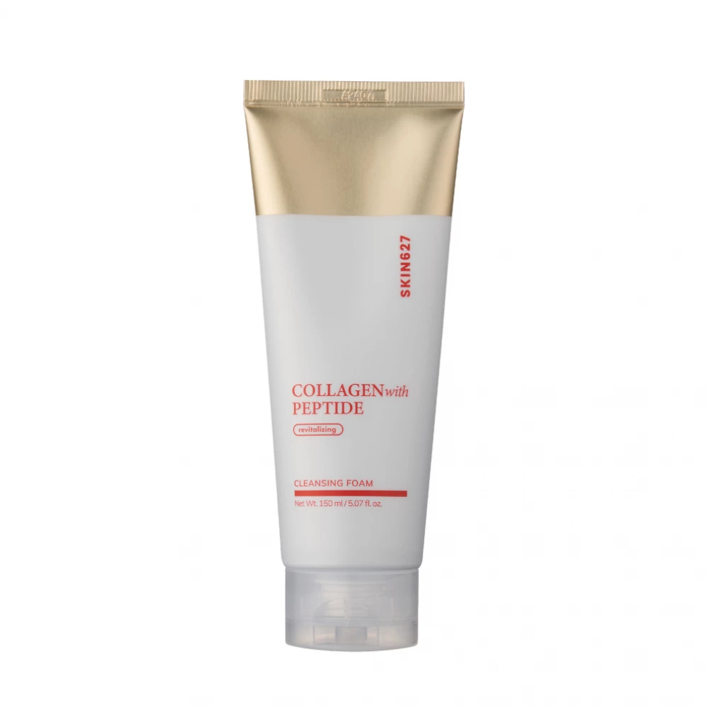SKIN627 SKIN627 Collagen with Peptide ujędrniająca pianka do twarzy 150ml — Składniki i ocena