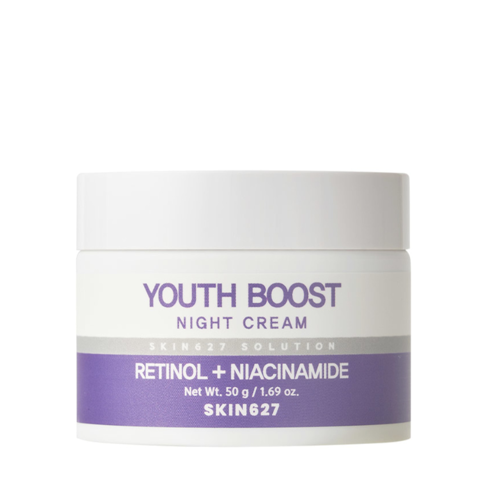 SKIN627 SKIN627 Youth Boost odmładzający krem na noc 50g — Składniki i ocena