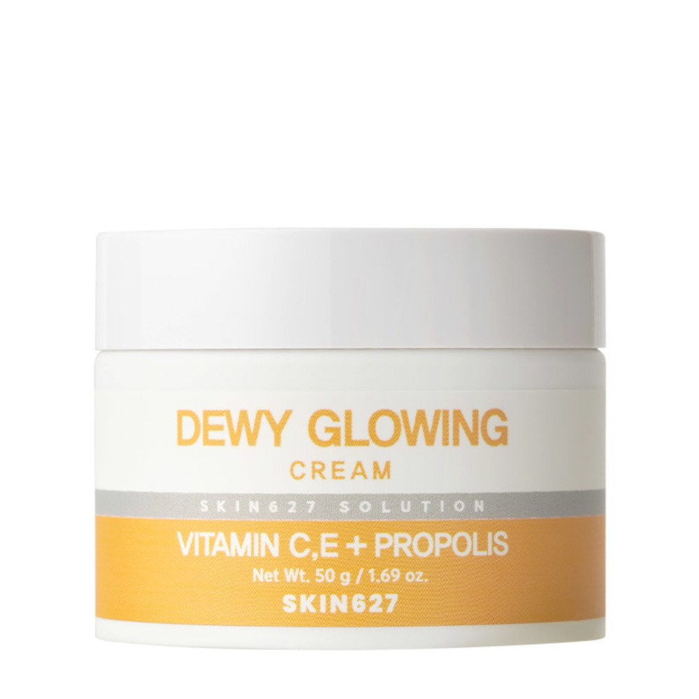 SKIN627 SKIN627 Dewy Glowing nawilżająco-rozświetlający krem do twarzy 50g — Składniki i ocena