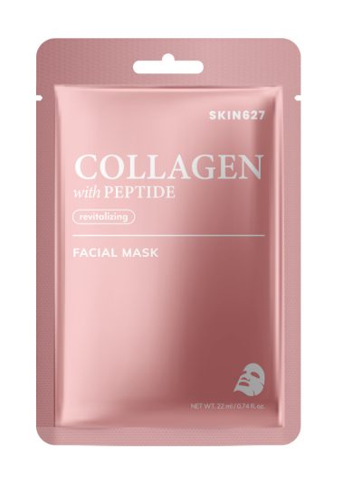 SKIN627 Collagen with Peptide rewitalizująca maska w płachcie 22ml